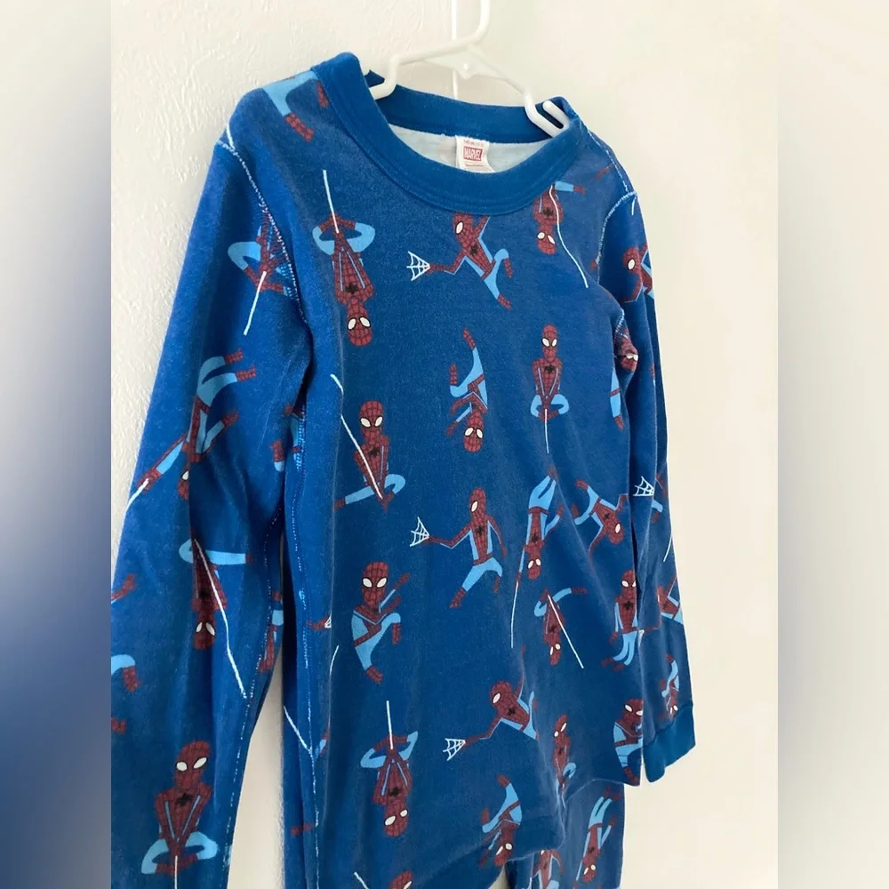 Hanna Andersson Spider-Man Long Sleeve Pajama Set Size 10